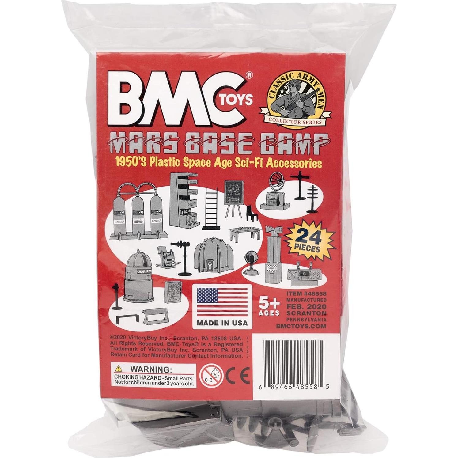 Juego de Accesorios BMC Clásico Campamento Base Marte 24 Piezas