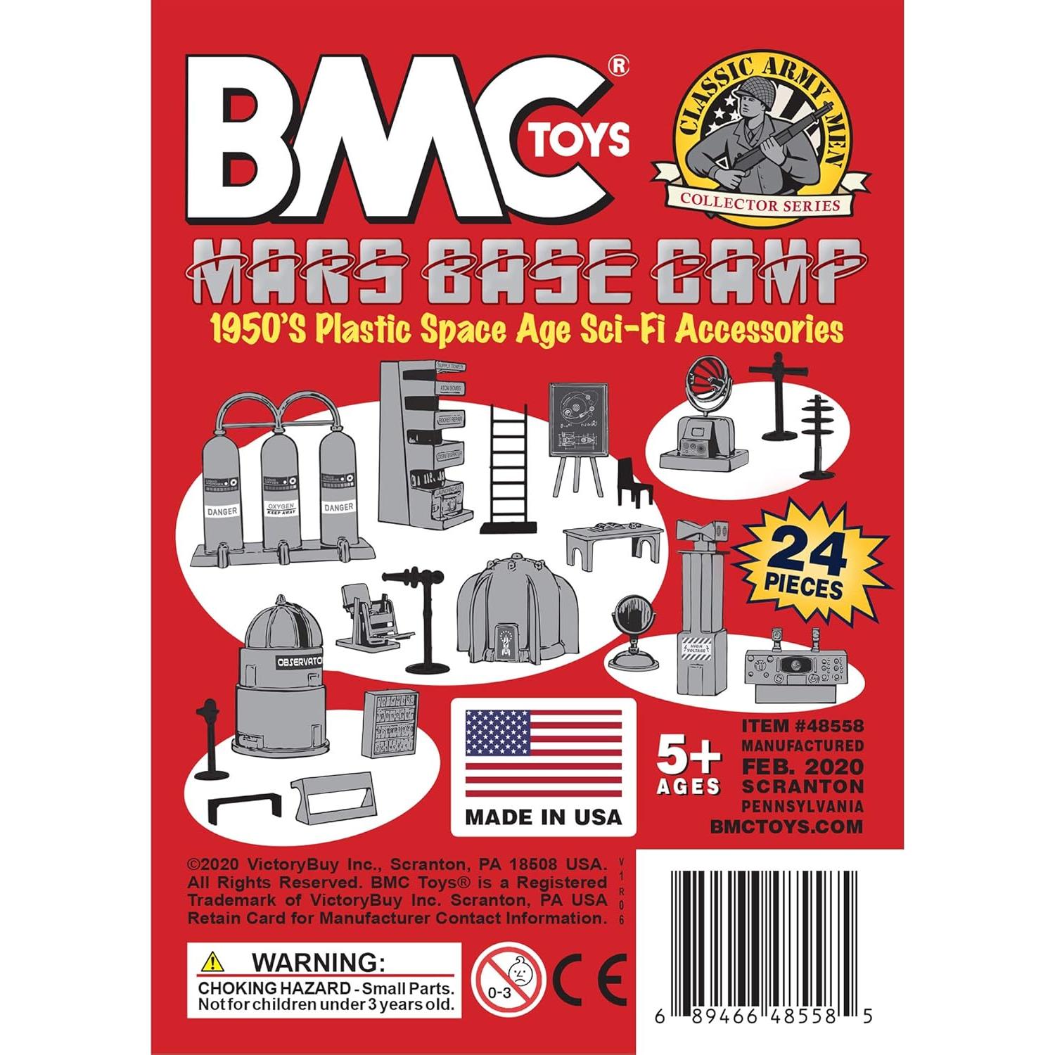 Juego de Accesorios BMC Clásico Campamento Base Marte 24 Piezas