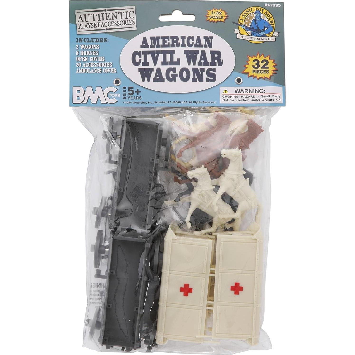 Carrozas de Ambulancia Guerra Civil Americana BMC 1:32