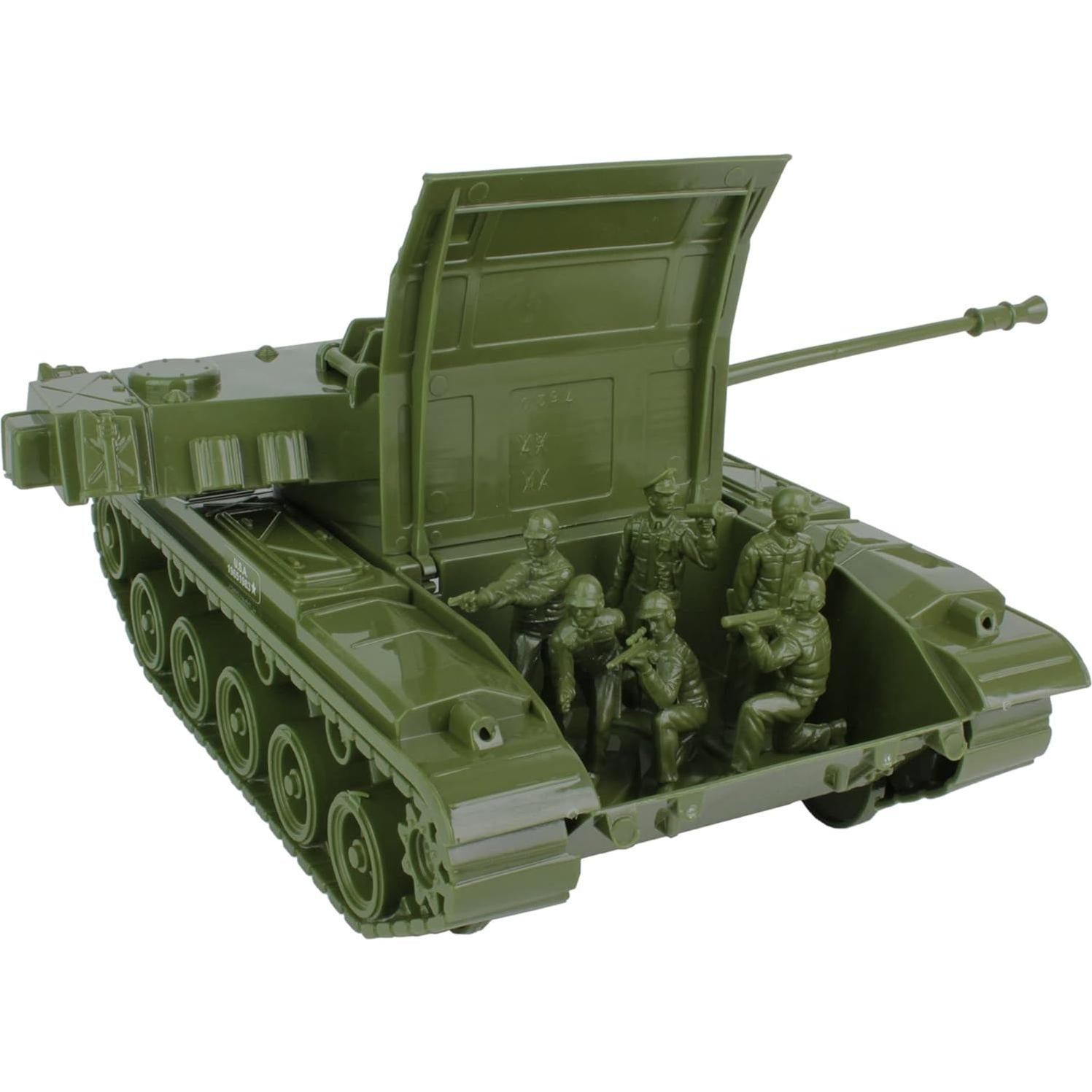 Tanque Tim Mee Bulldog M41 Verde OD 13 Piezas 1:24