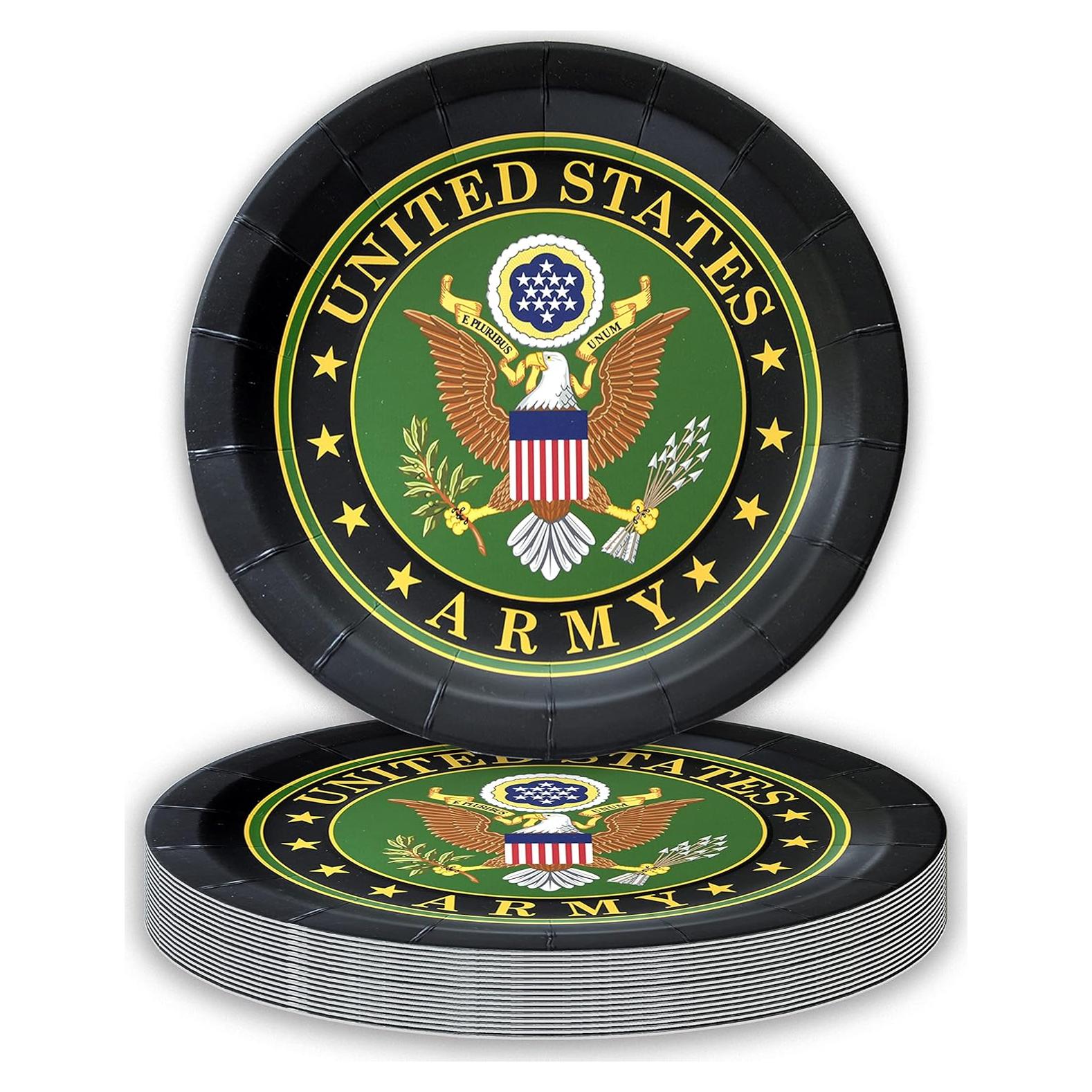 Platos de Papel Desechables Havercamp 24 Unidades 22.86 cm