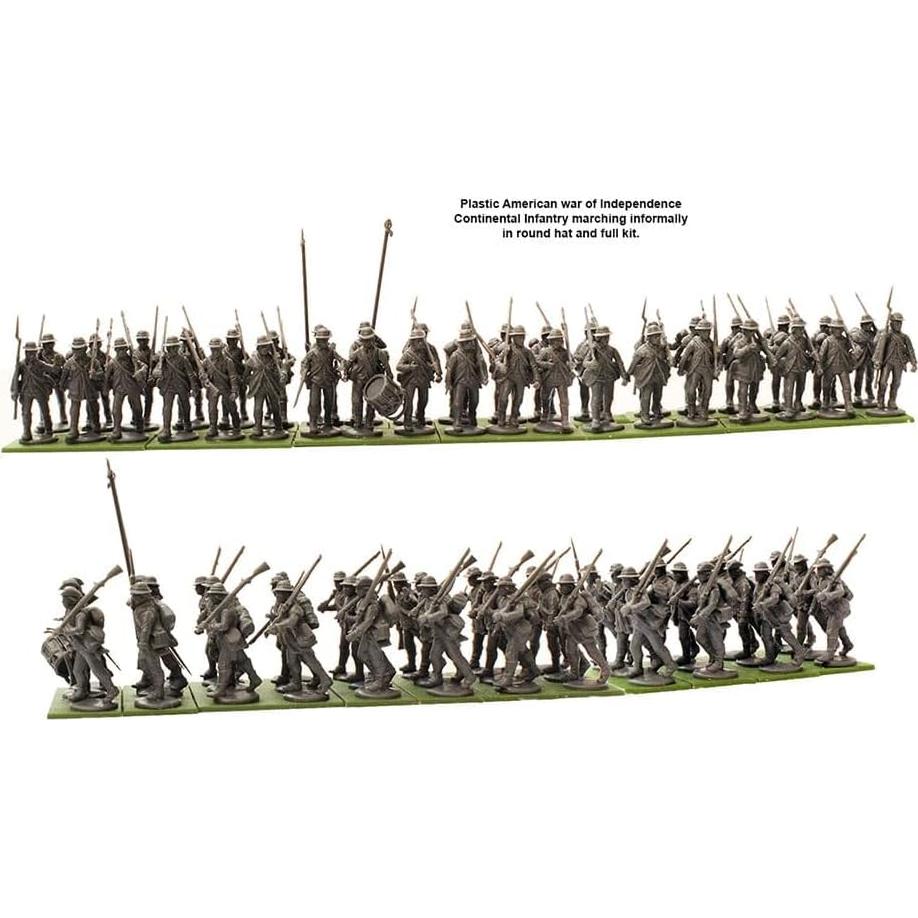 Miniaturas Perry Infantería Continental 28mm - 38 Figuras