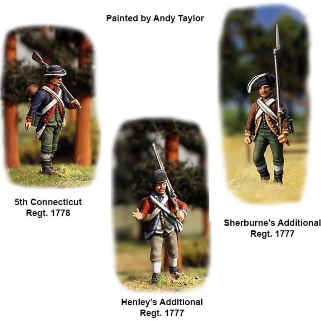 Miniaturas Perry Infantería Continental 28mm - 38 Figuras
