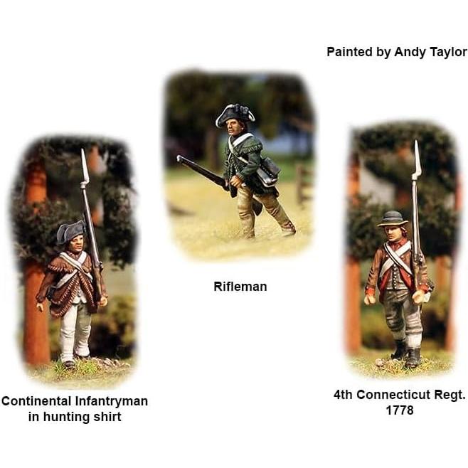 Miniaturas Perry Infantería Continental 28mm - 38 Figuras
