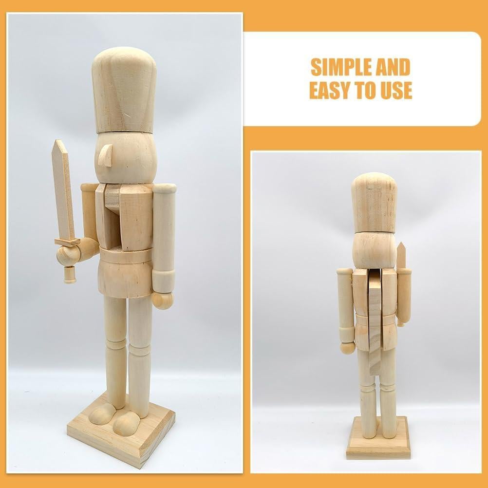 Cascanueces de Madera DIY Ciieeo 38x10x8.5 cm Personalizable