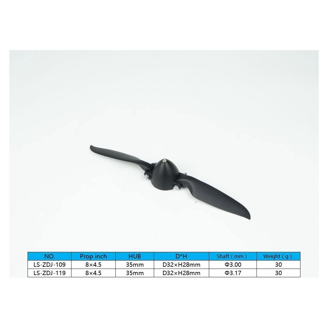 Viloga Hélice Plegable 20.32x11.43cm Eje 3.0mm para RC