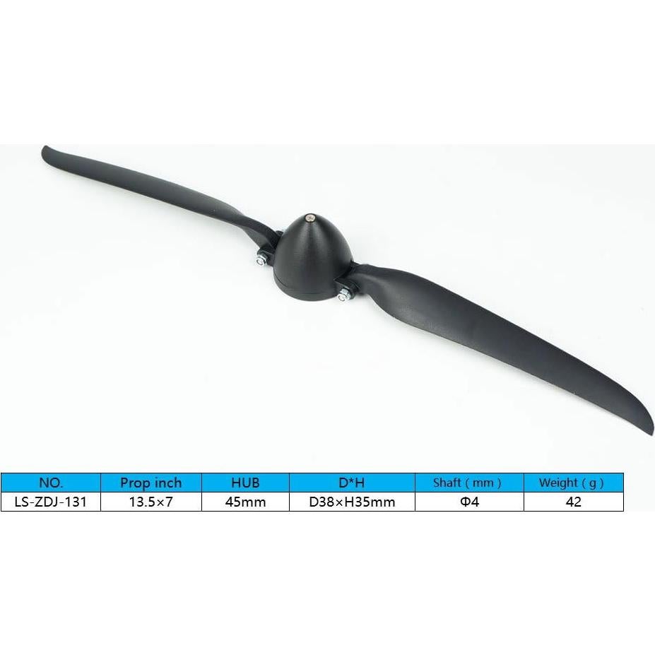 Viloga Hélice Plegable 34.3x17.8cm Eje Ø4.0mm para RC