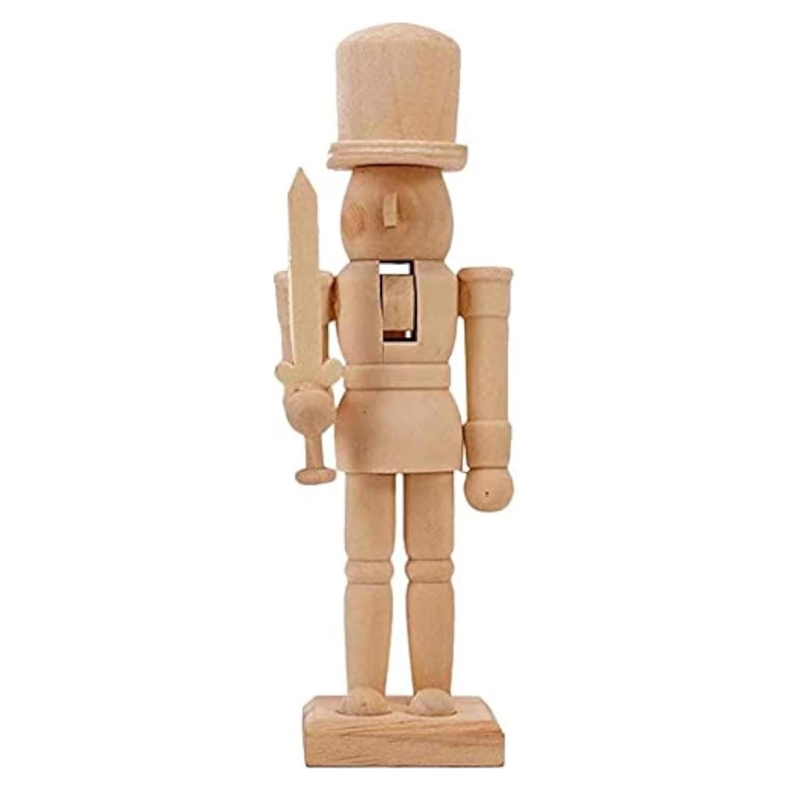 Figuritas de Cascanueces de Madera SENTOP 20.5x5.5x4.6cm