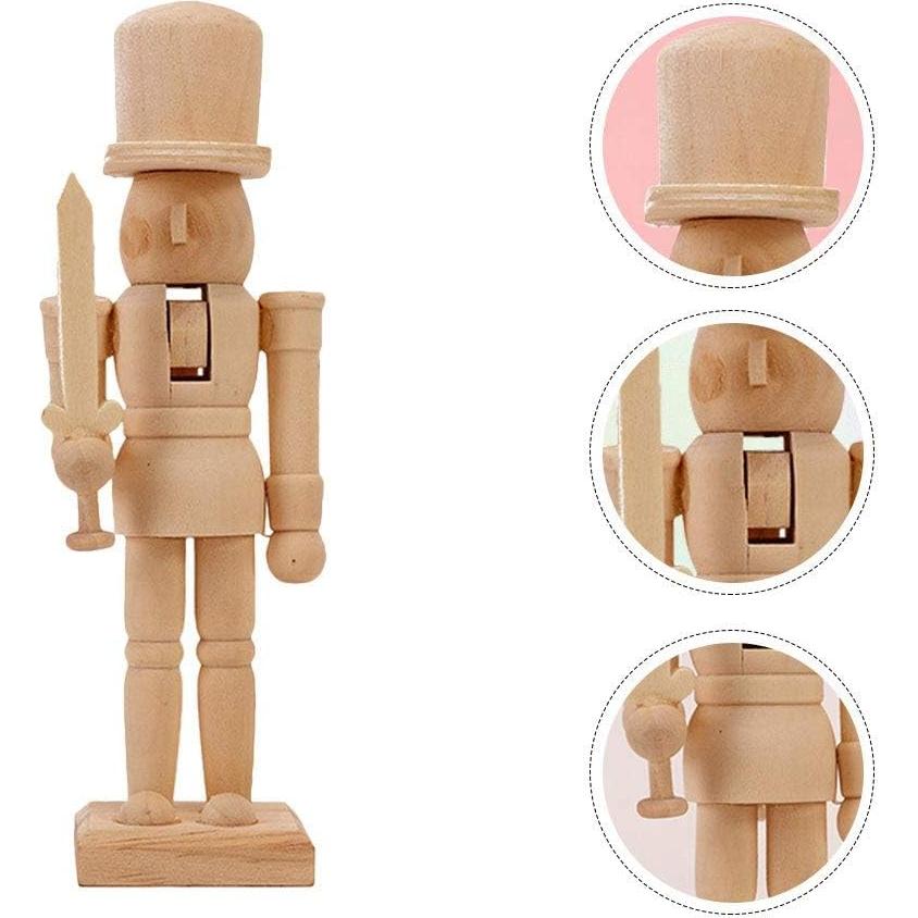 Figuritas de Cascanueces de Madera SENTOP 20.5x5.5x4.6cm