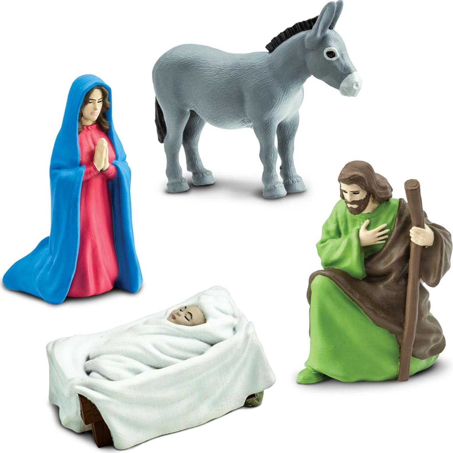 Safari Ltd. Super TOOB Natividad - 13 Figuras Pintadas a Mano