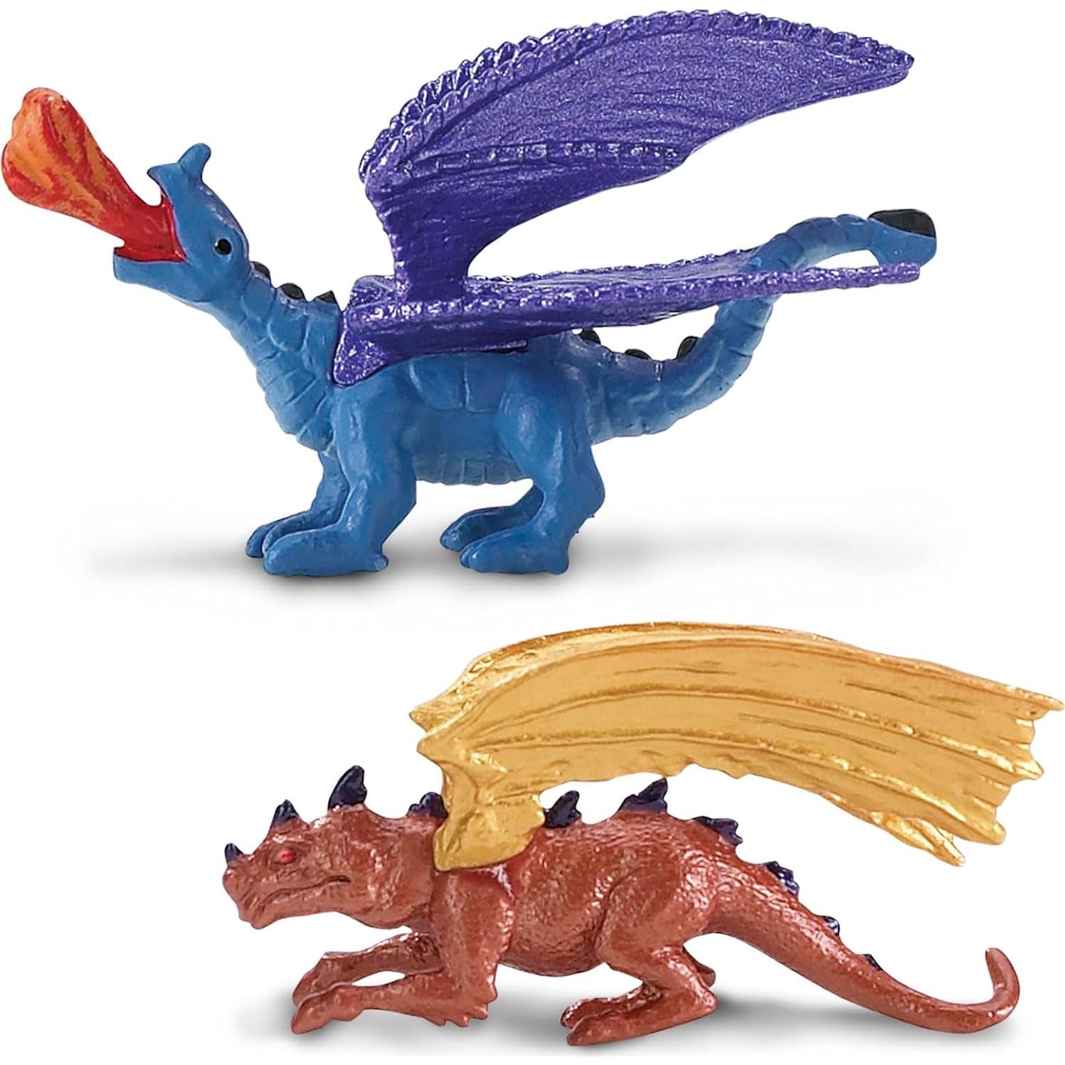 Miniaturas de Dragón Safari Ltd. Lair Of The Dragons - 6 Figuras