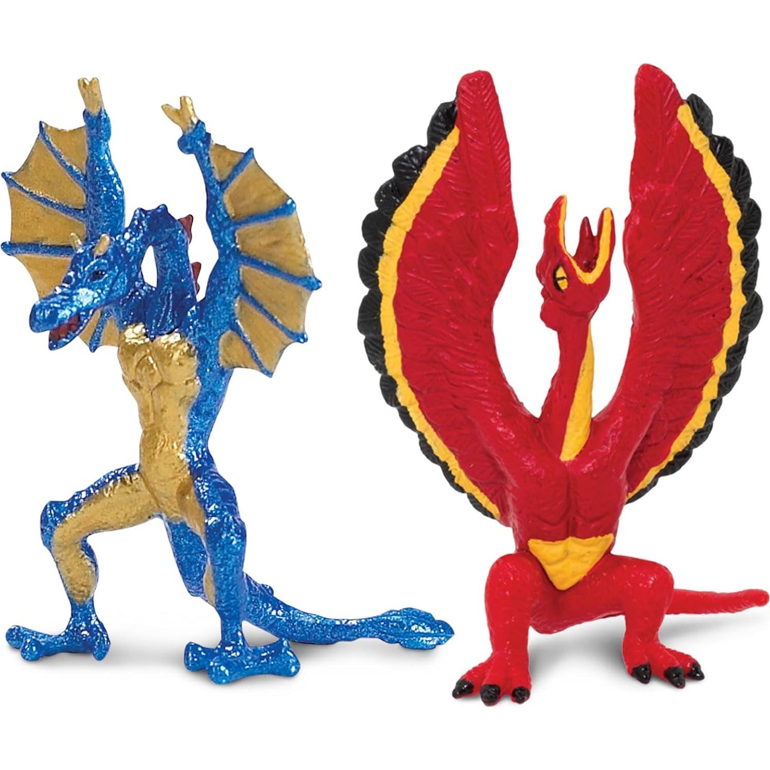 Miniaturas de Dragón Safari Ltd. Lair Of The Dragons - 6 Figuras