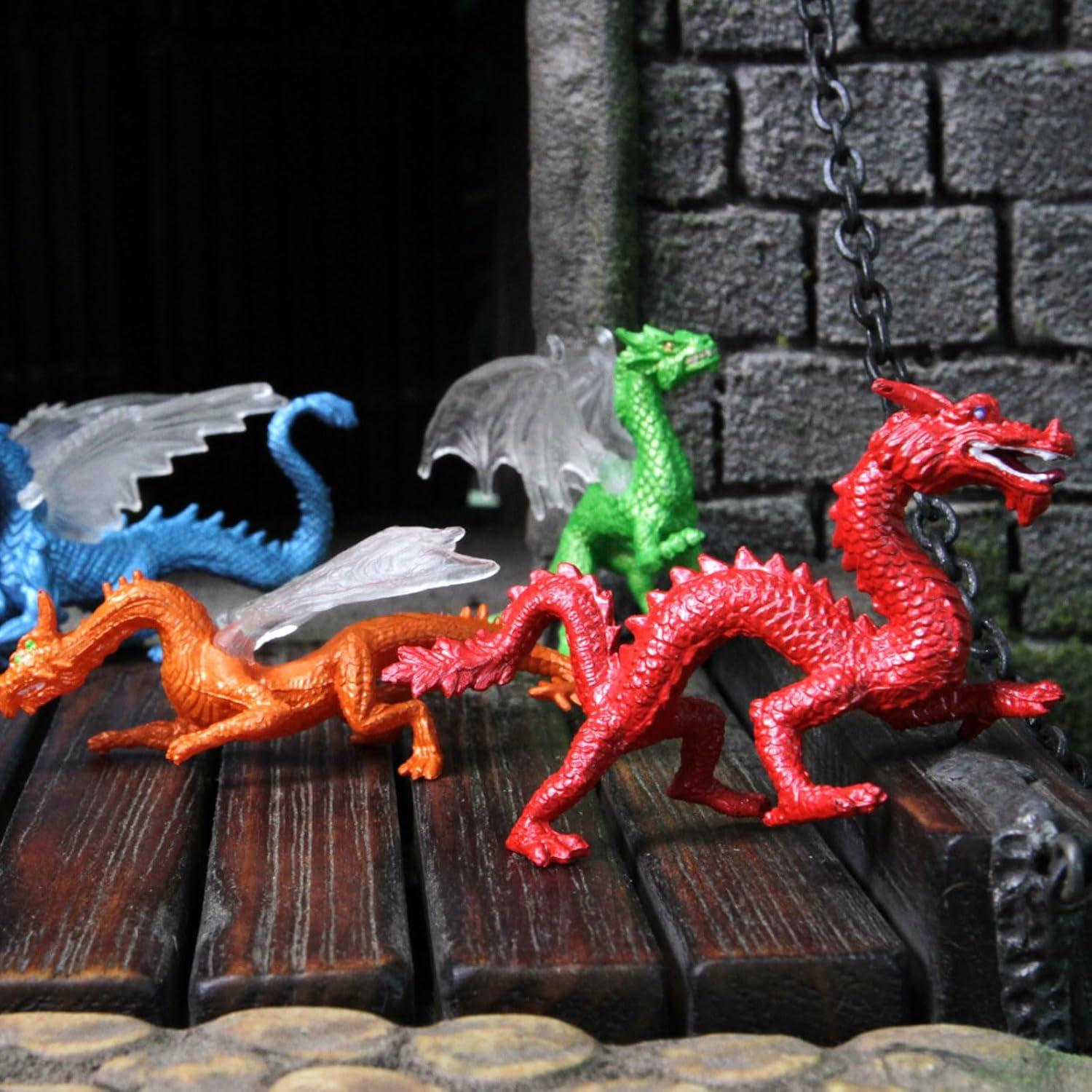 Safari Ltd Toob Dragones - 6 Mini Figuras para Niños