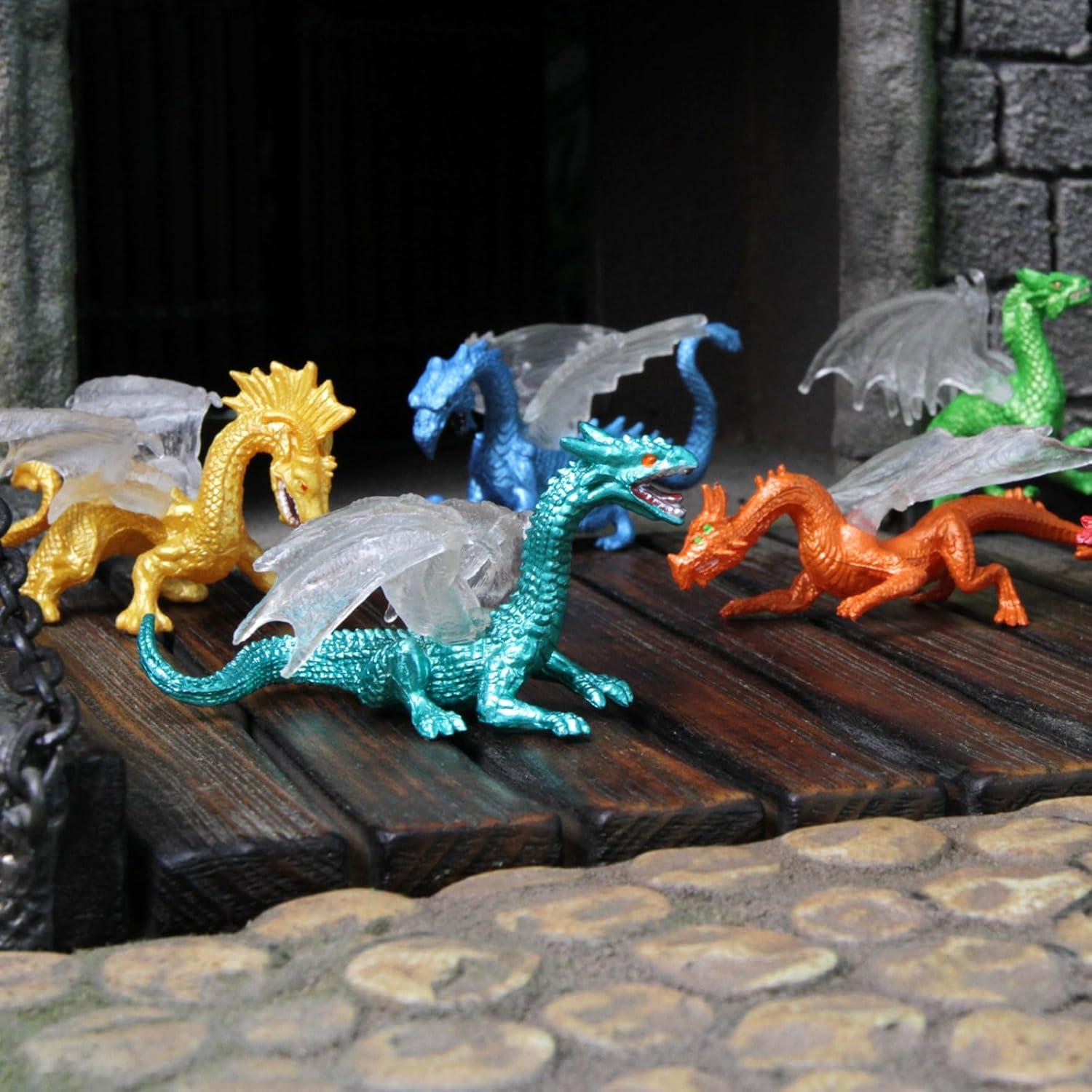 Safari Ltd Toob Dragones - 6 Mini Figuras para Niños
