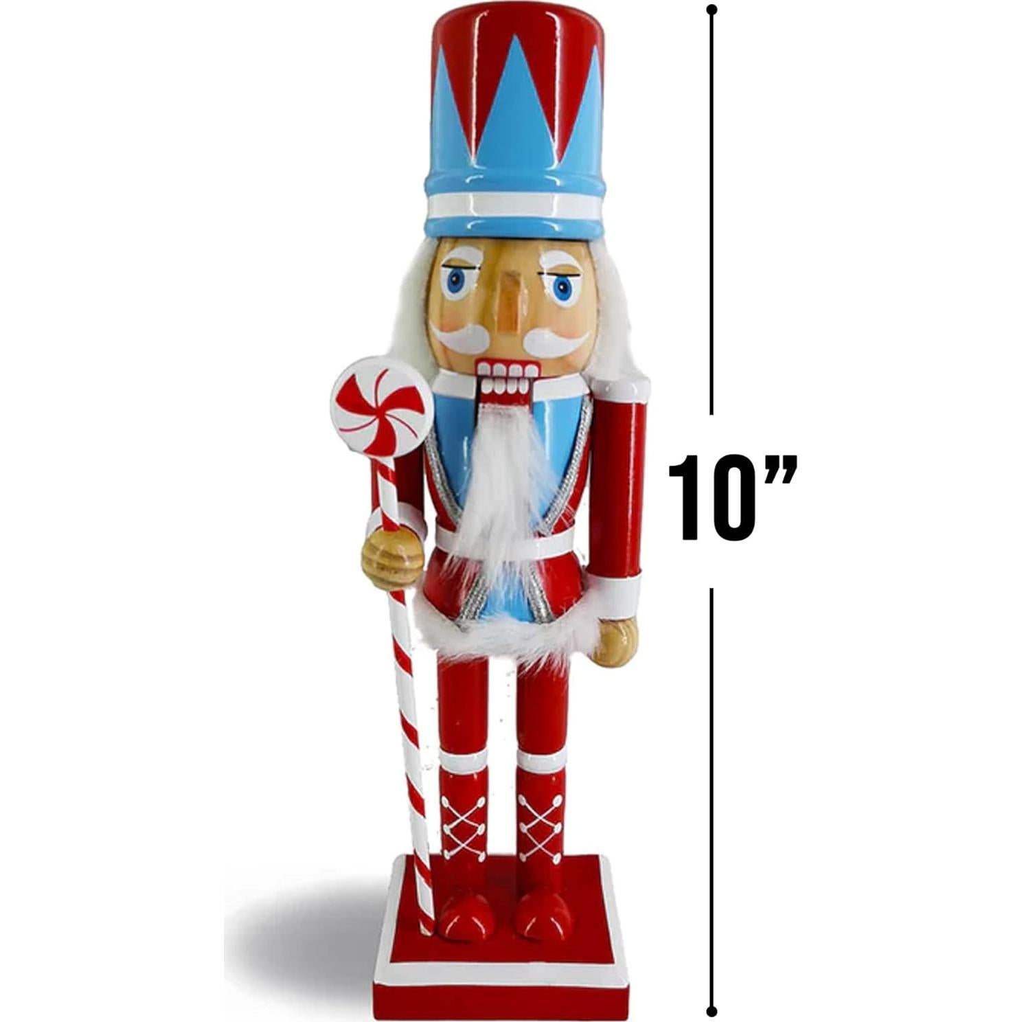 Adorno Navideño Cascanueces 10" Regalos de Ballet de Cascanueces