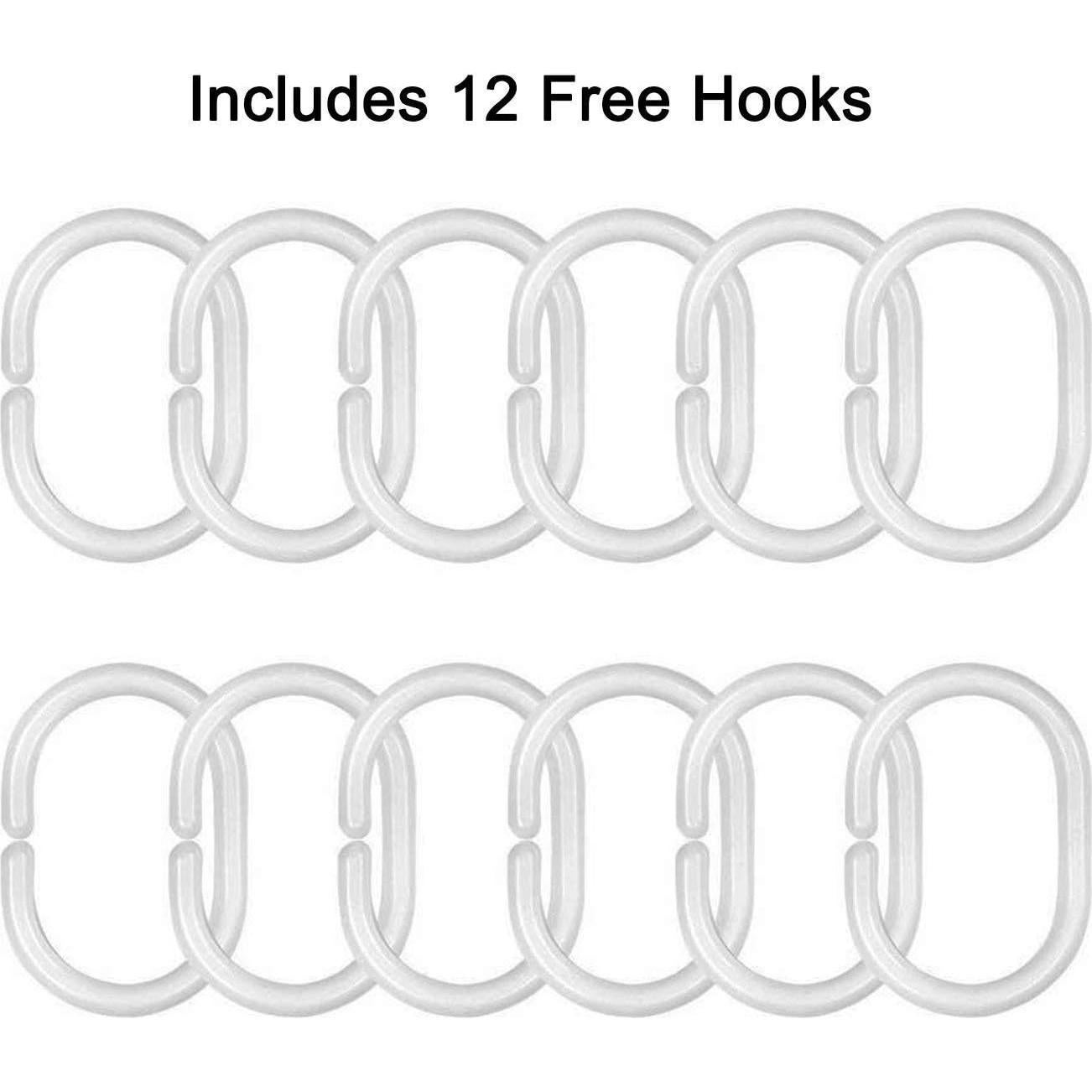 Cortina de Ducha Navidad Awowee 167x183 cm Impermeable