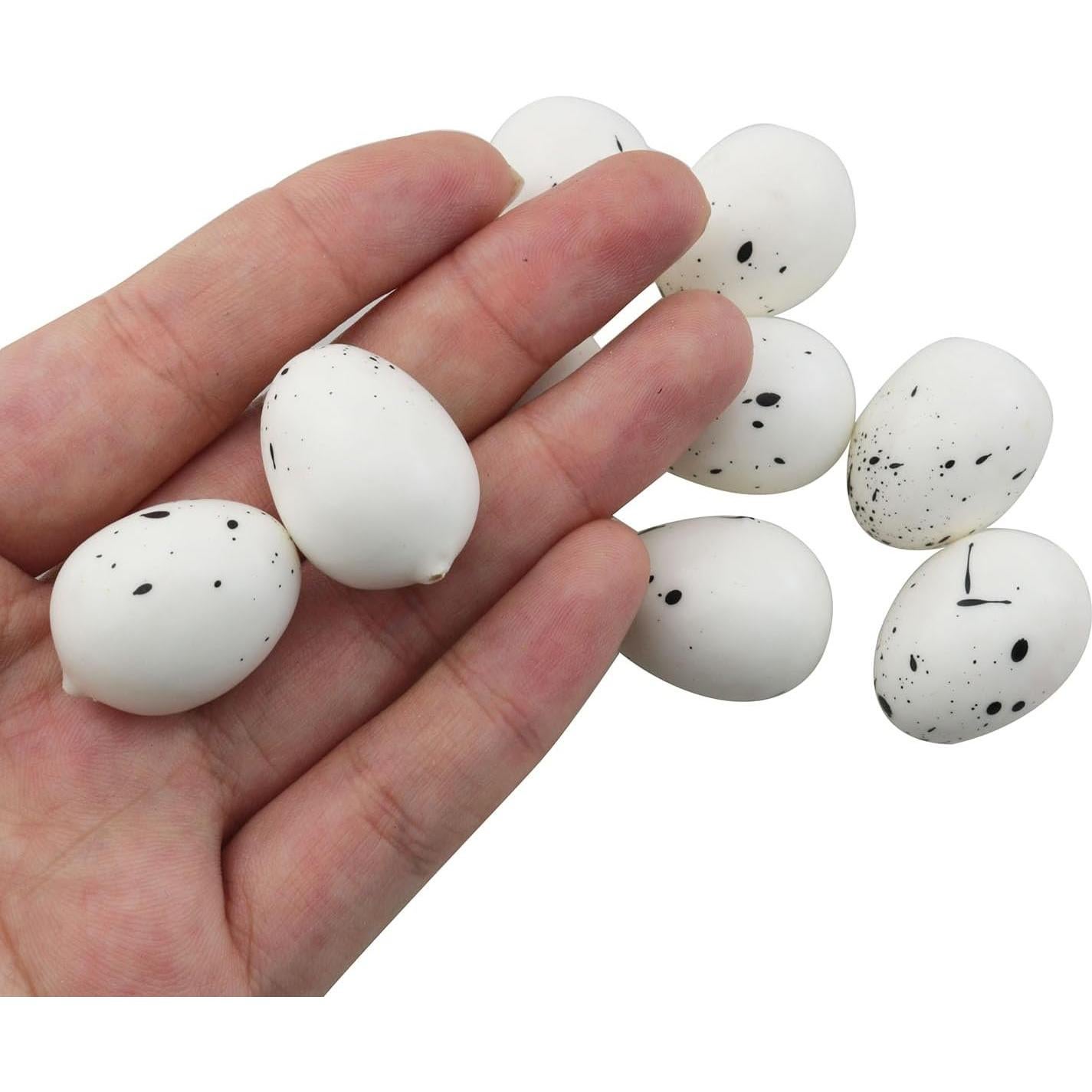 20 Huevos de Codorniz de Espuma Falsos TAODAN 2.5cm Decoración