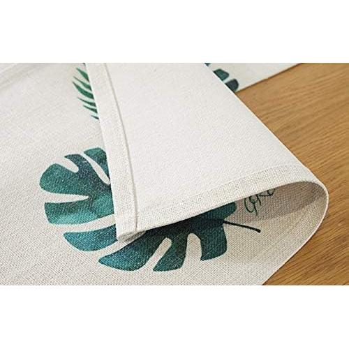 Juego de 4 Manteles Individuales de Algodón Rouihot 32x42 cm