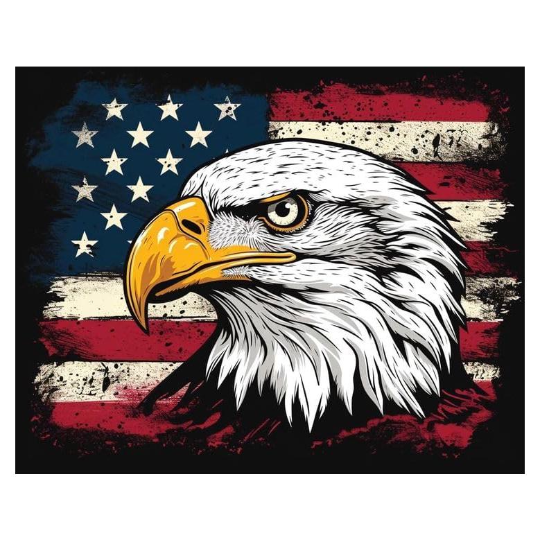 Rompecabezas de Madera 500 Piezas Águila Calva Americana