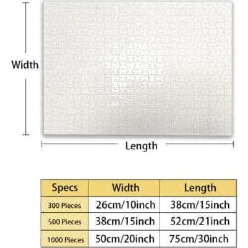 Rompecabezas de 500 Piezas GKYQJ Madera Educativo 52x38cm