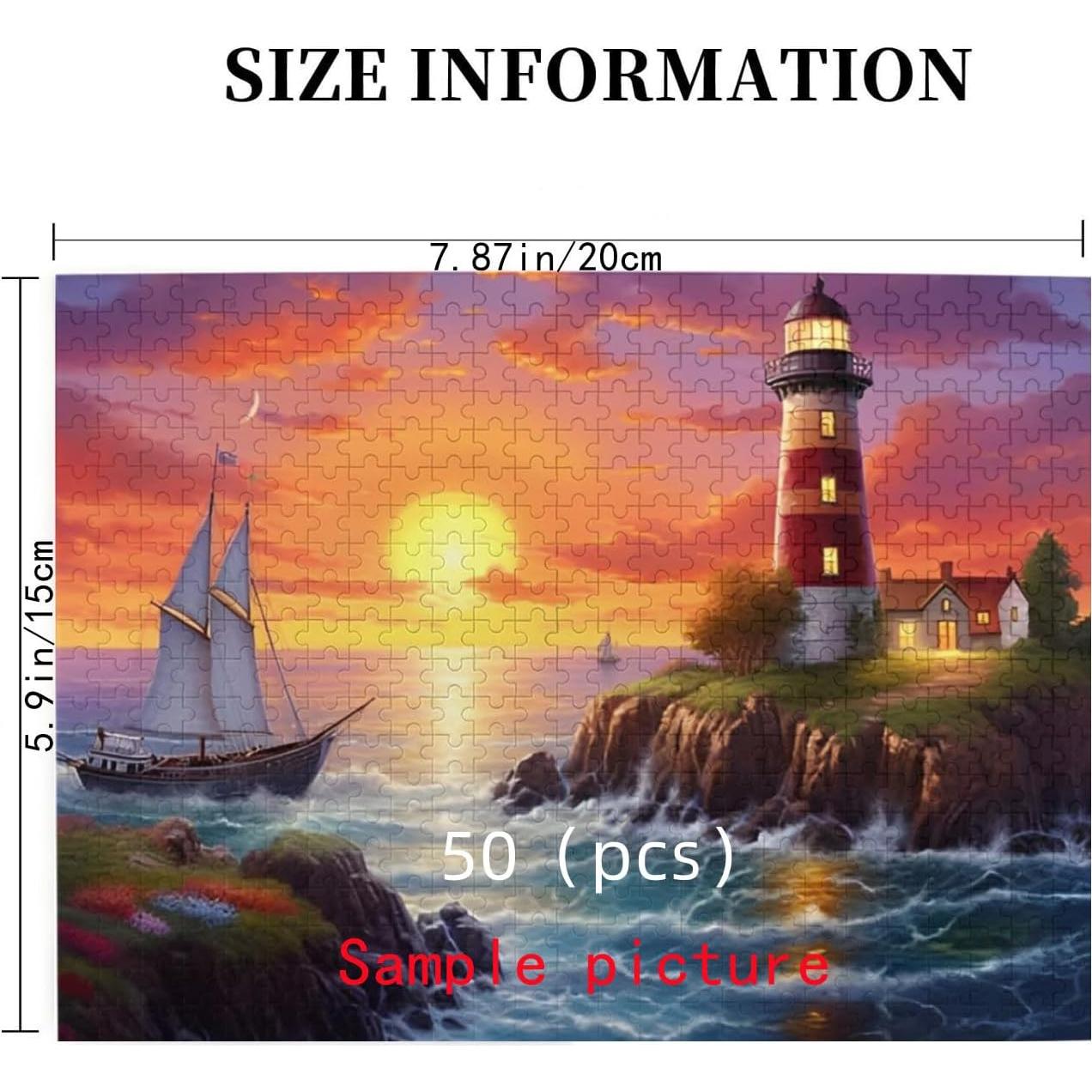 Rompecabezas de 50 Piezas Genérico Patriótico USA 20.1x15 cm