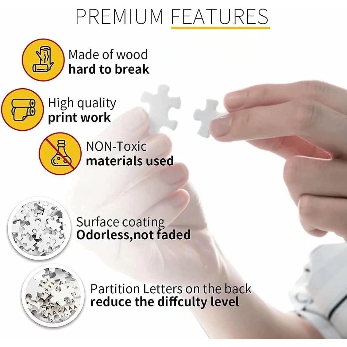 Rompecabezas de Madera 500 Piezas Bandera Americana