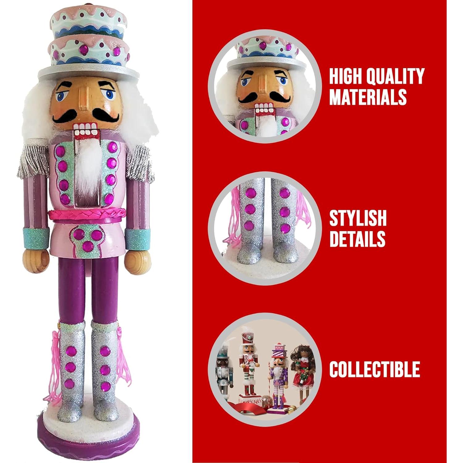 Adorno de Navidad Cascanueces Soldado 30.48 cm Regalos de Ballet