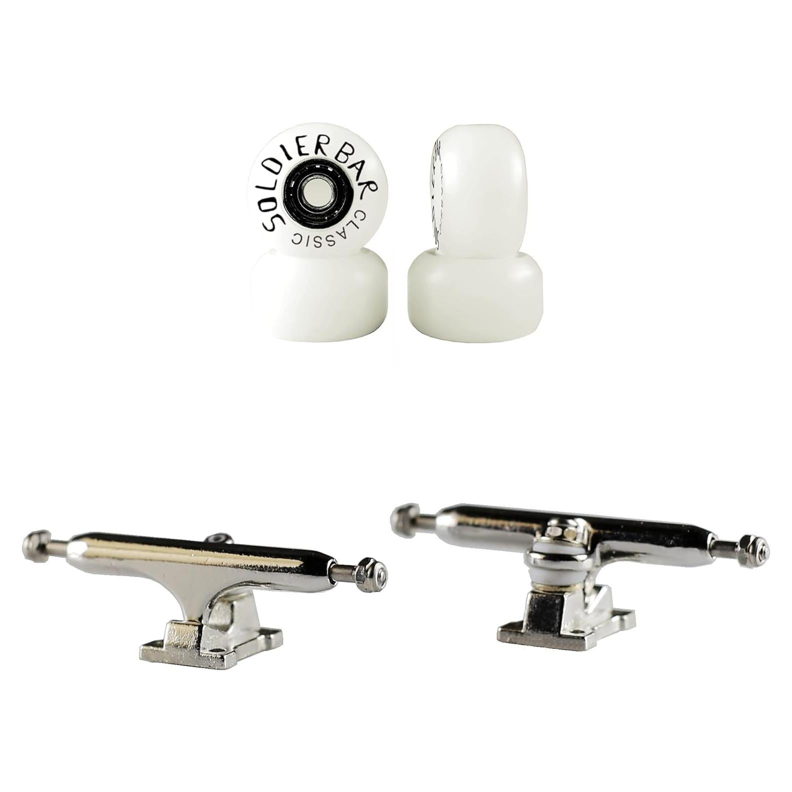 Ruedas Hechas a Mano SOLDIER BAR 6ta Generación para Fingerboards