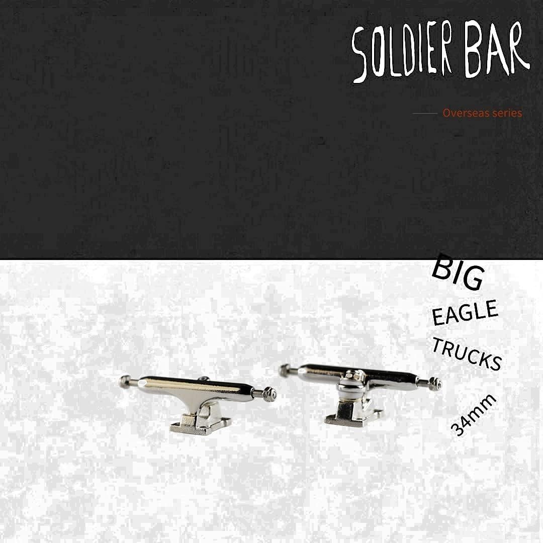 Ruedas Hechas a Mano SOLDIER BAR 6ta Generación para Fingerboards