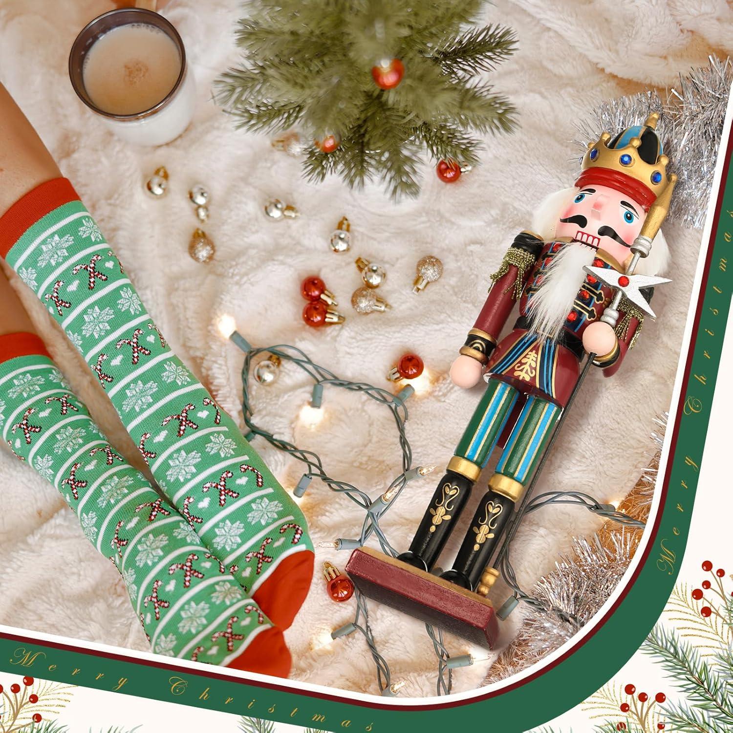 Muñeco de Madera Cascanueces Karenhi 38 cm Tradicional