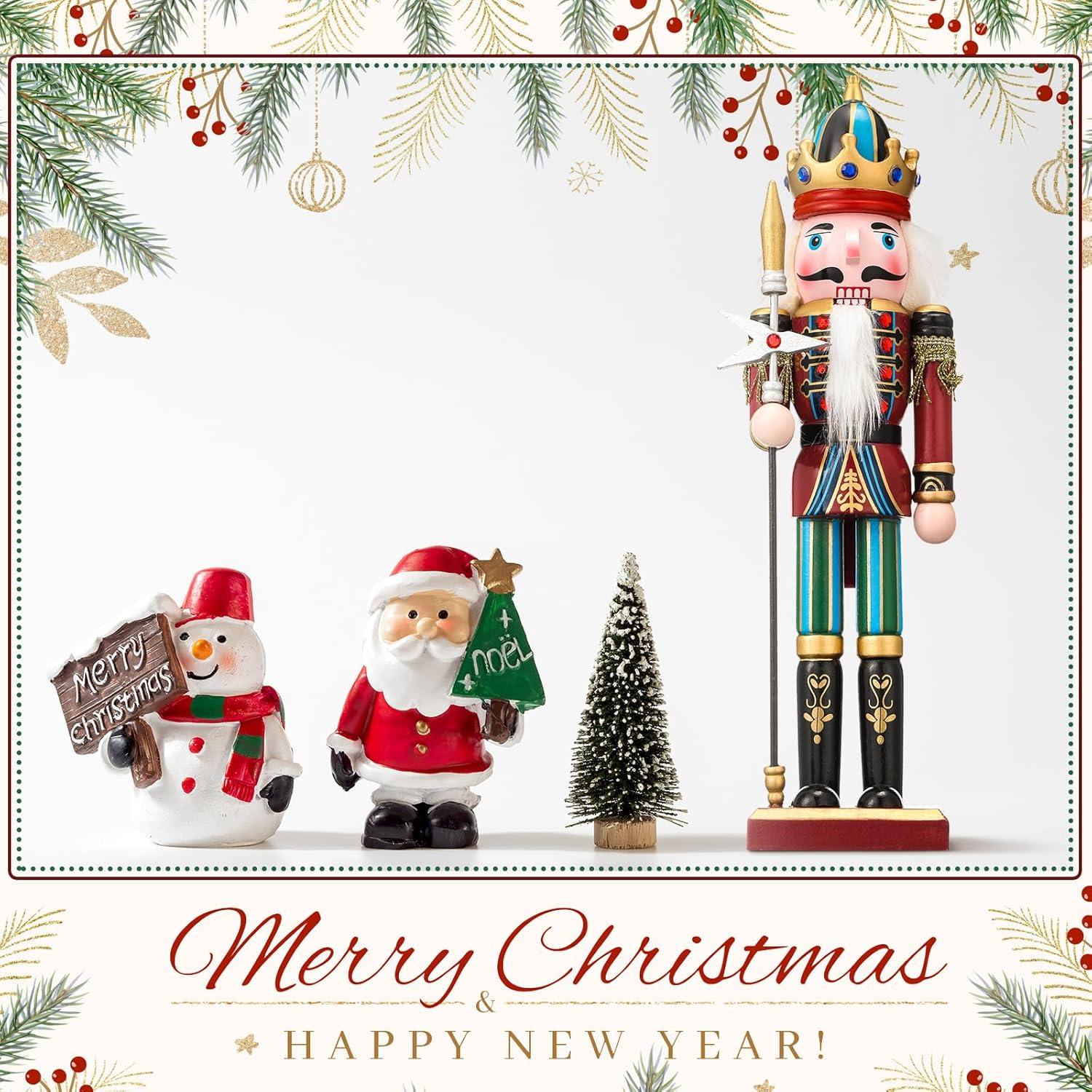 Muñeco de Madera Cascanueces Karenhi 38 cm Tradicional