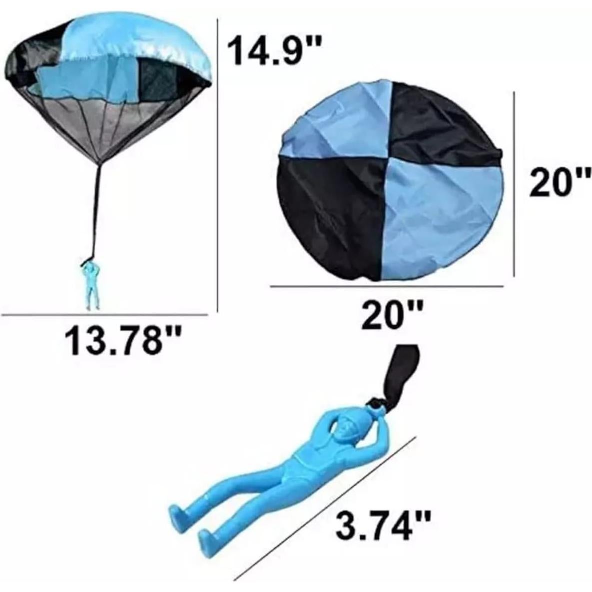 Juguete Paracaídas Ven-Trap - Juego de 4 Piezas para Niños