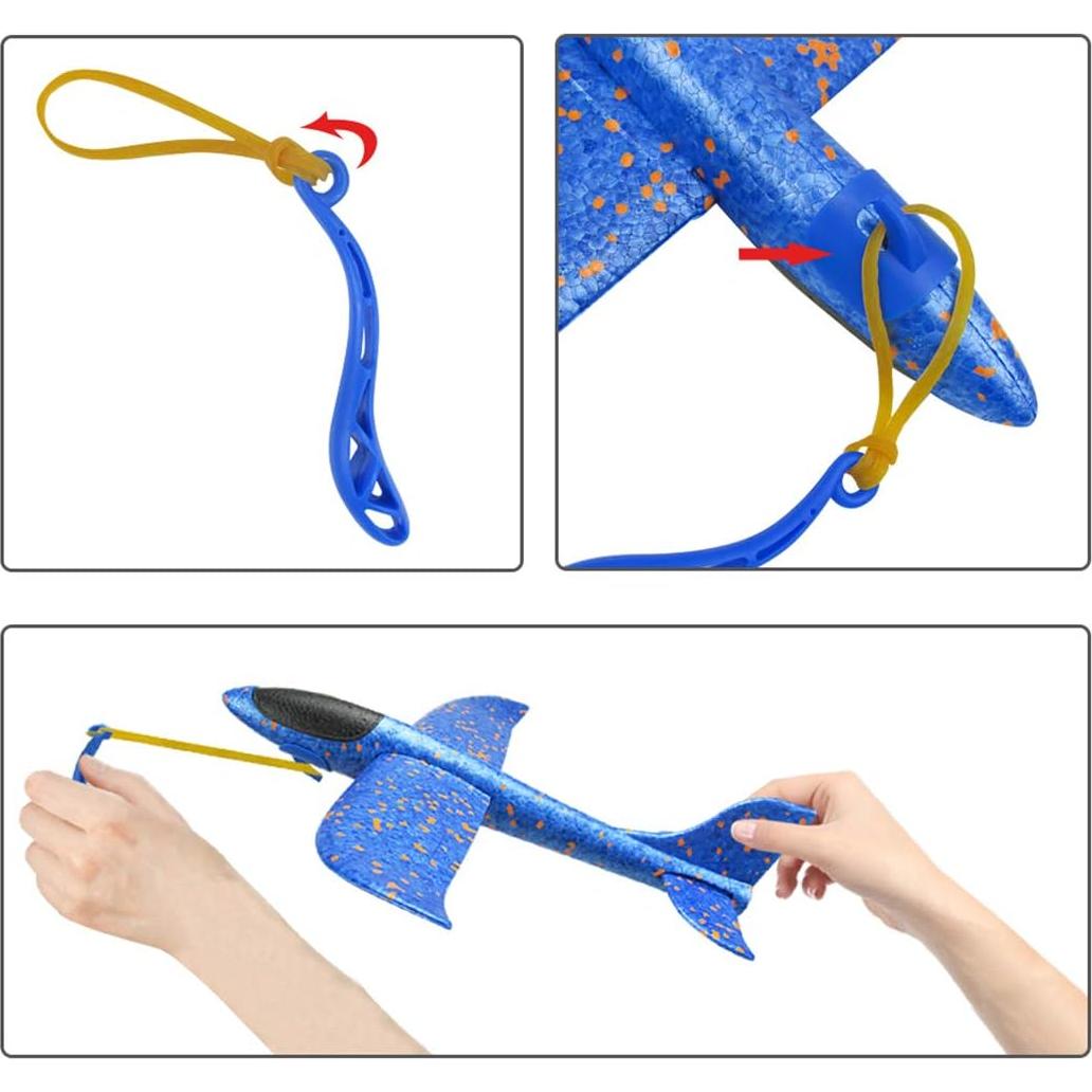 Paquete de 3 Aviones Lanzadores DC-BEAUTIFUL 34.5 cm