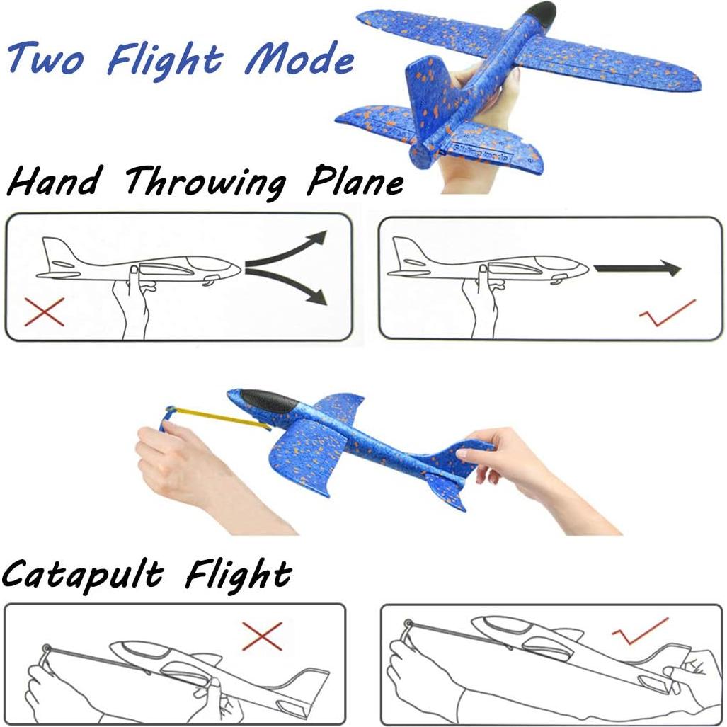 Paquete de 3 Aviones Lanzadores DC-BEAUTIFUL 34.5 cm