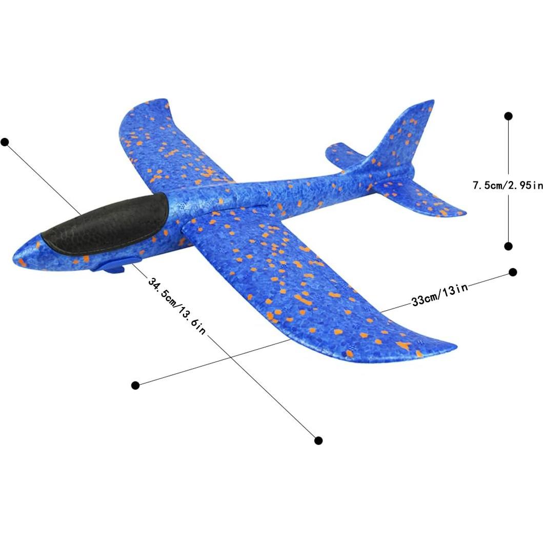 Paquete de 3 Aviones Lanzadores DC-BEAUTIFUL 34.5 cm