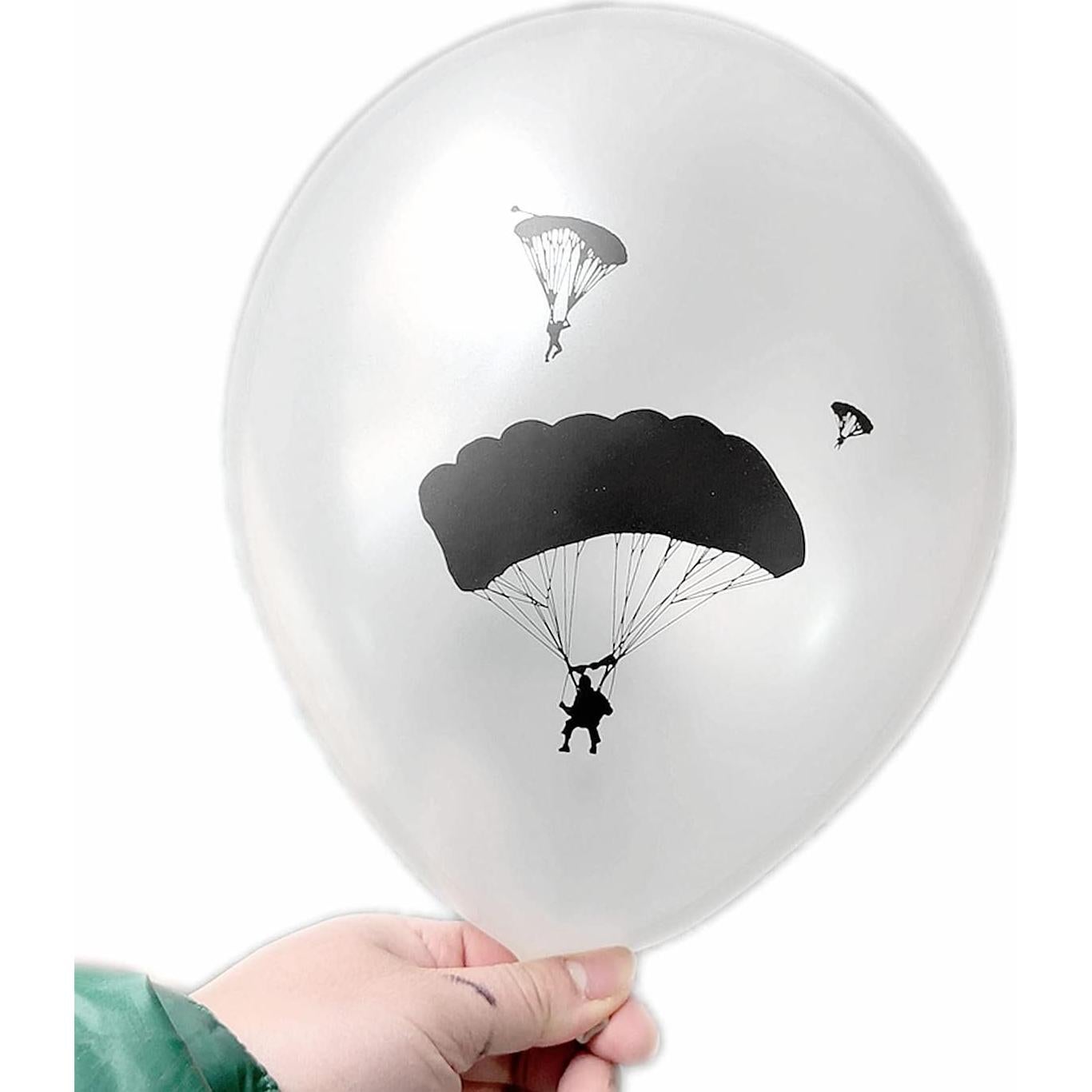 24 Globos de Láttex Temáticos Militares Camuflaje The DaPai