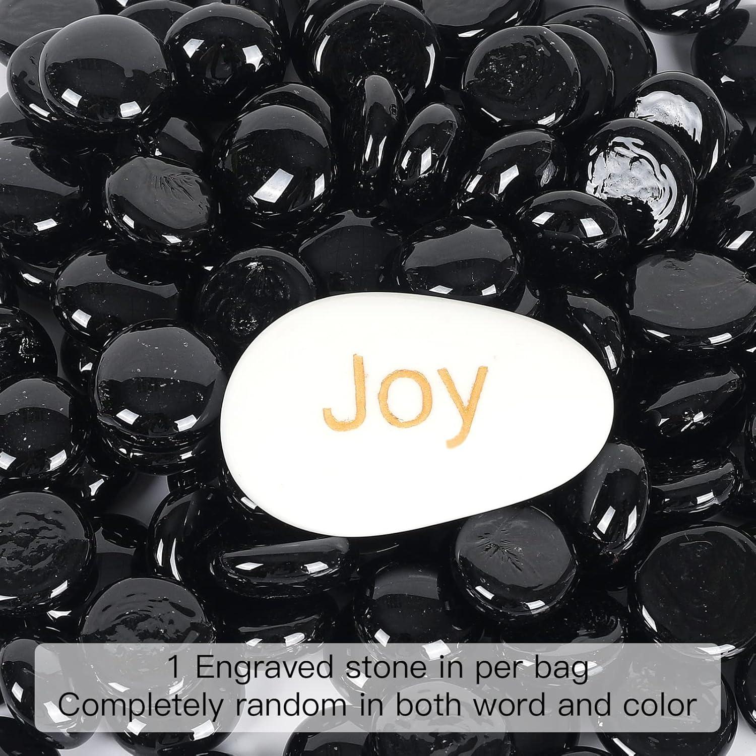 Perlas de Vidrio Ausluru 2.27kg Negro para Decoración