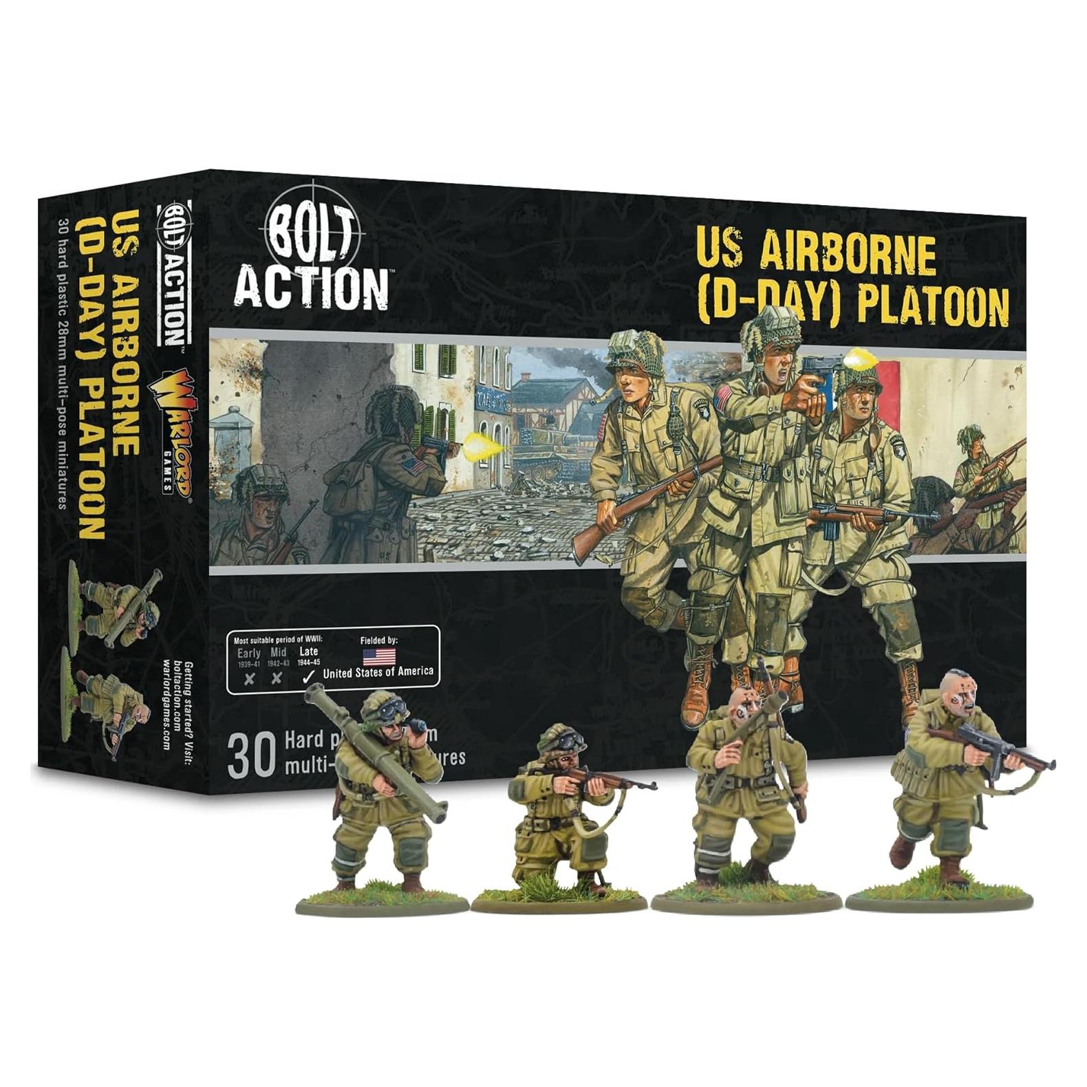 Miniaturas Warlord US Airborne (Día D) 28mm para Adultos