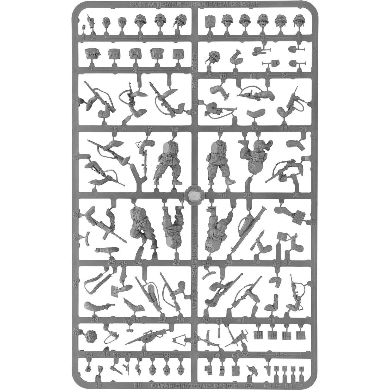 Miniaturas Warlord US Airborne (Día D) 28mm para Adultos