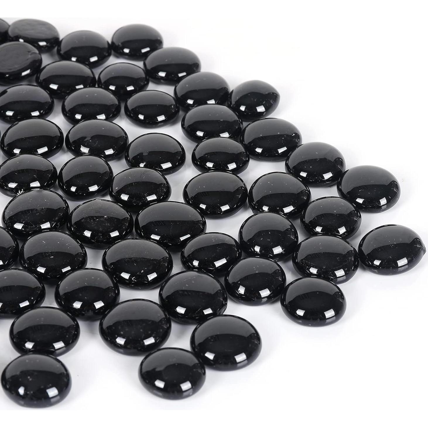 Perlas de Vidrio Ausluru 4,99 kg Negro para Decoración