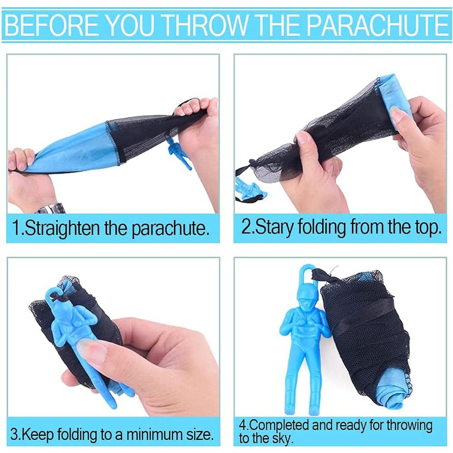 Paracaídas Lanzador Sin Enredos GANPUB 19.94g para Aire Libre