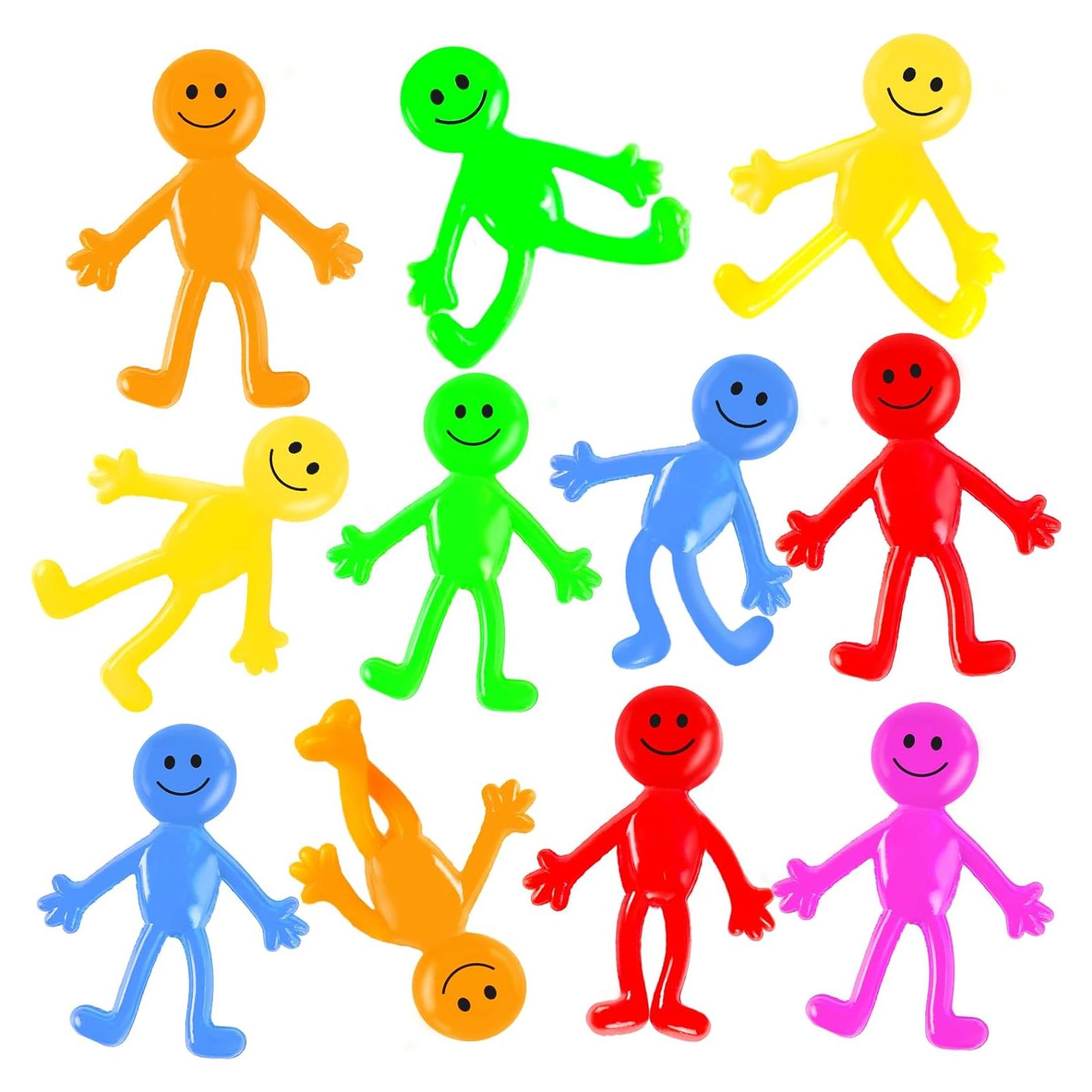 Figuras Estirables Antiestrés POPLAY 60PCS - 6 Colores