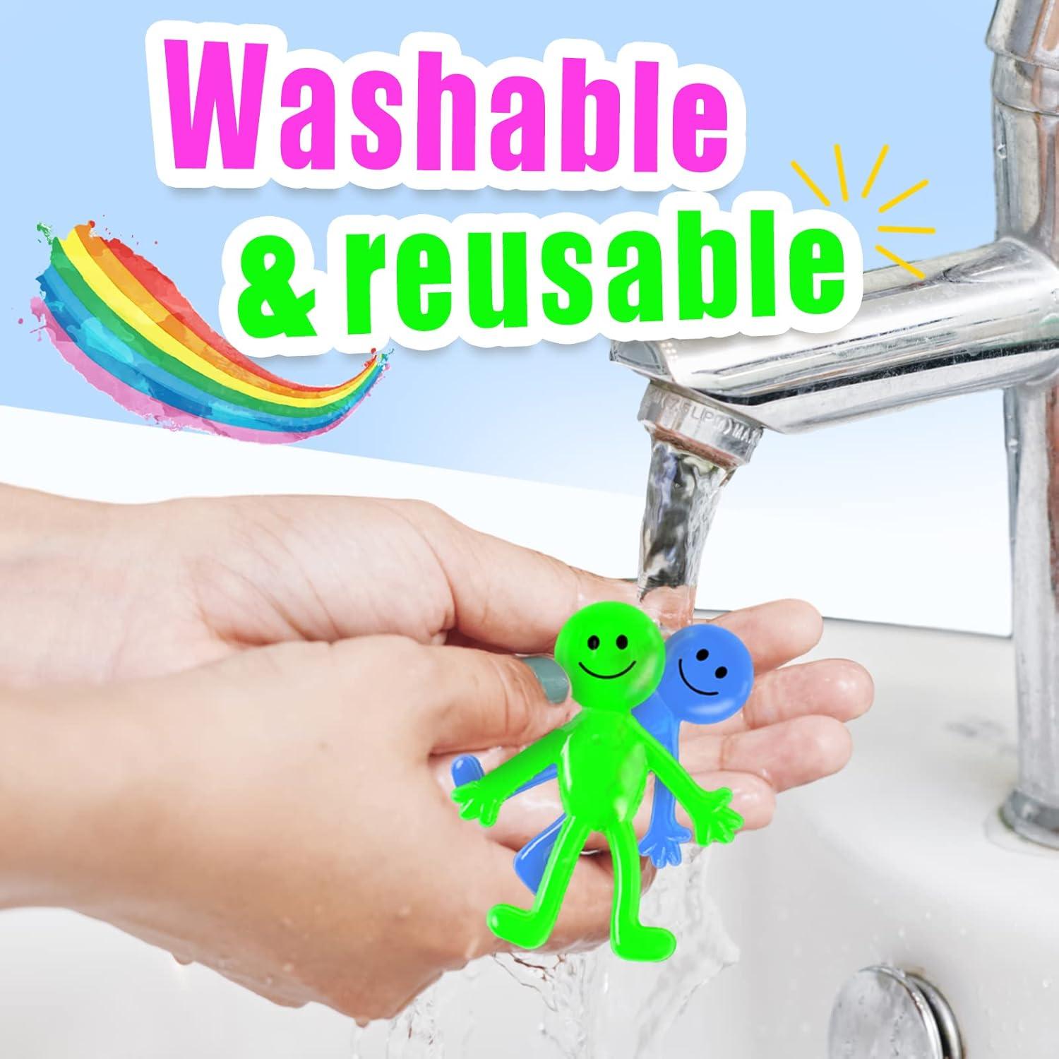 Figuras Estirables Antiestrés POPLAY 60PCS - 6 Colores