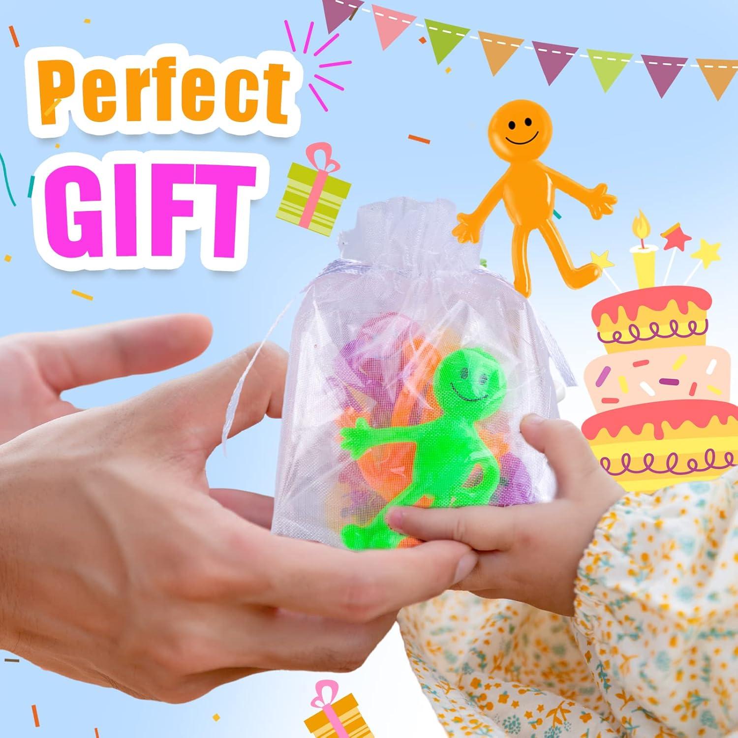 Figuras Estirables Antiestrés POPLAY 60PCS - 6 Colores