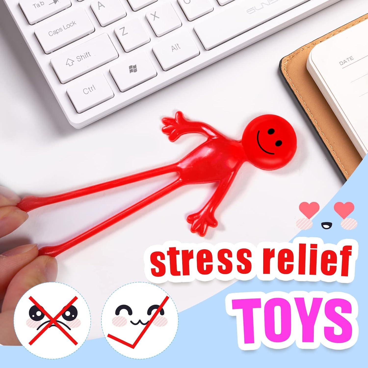 Figuras Estirables Antiestrés POPLAY 60PCS - 6 Colores