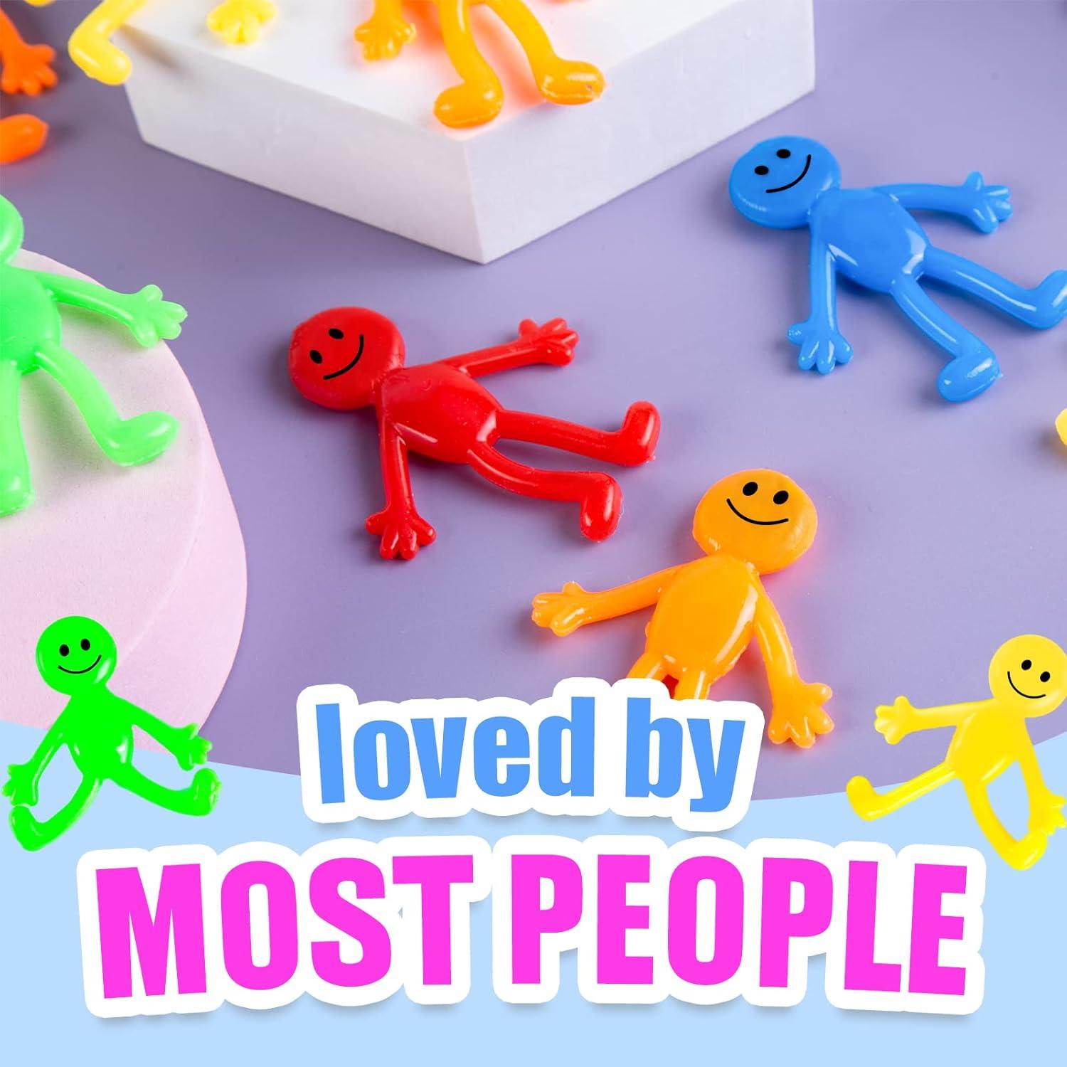 Figuras Estirables Antiestrés POPLAY 60PCS - 6 Colores