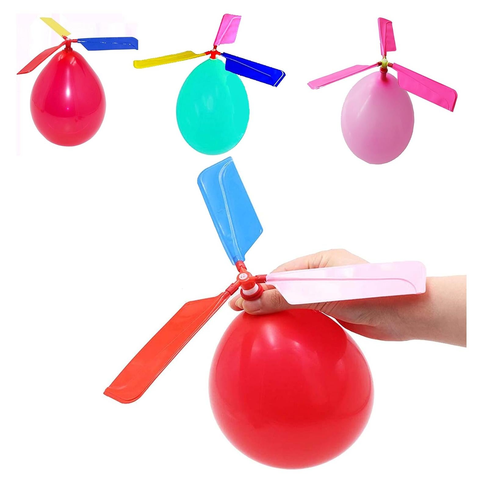 Helicóptero de Globo BOYI - Juguete Volador para Niños - Paquete de 12