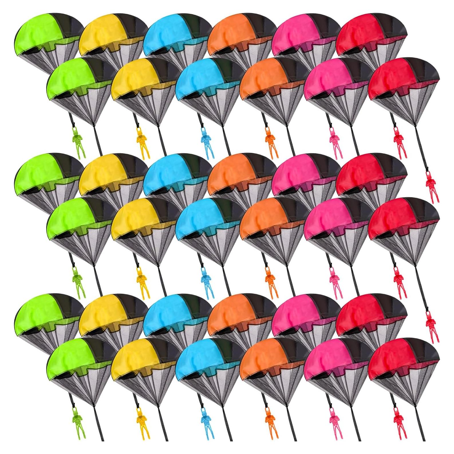 36 Juguetes Paracaídas FVXEWRCS 40.64x66.99cm para Niños