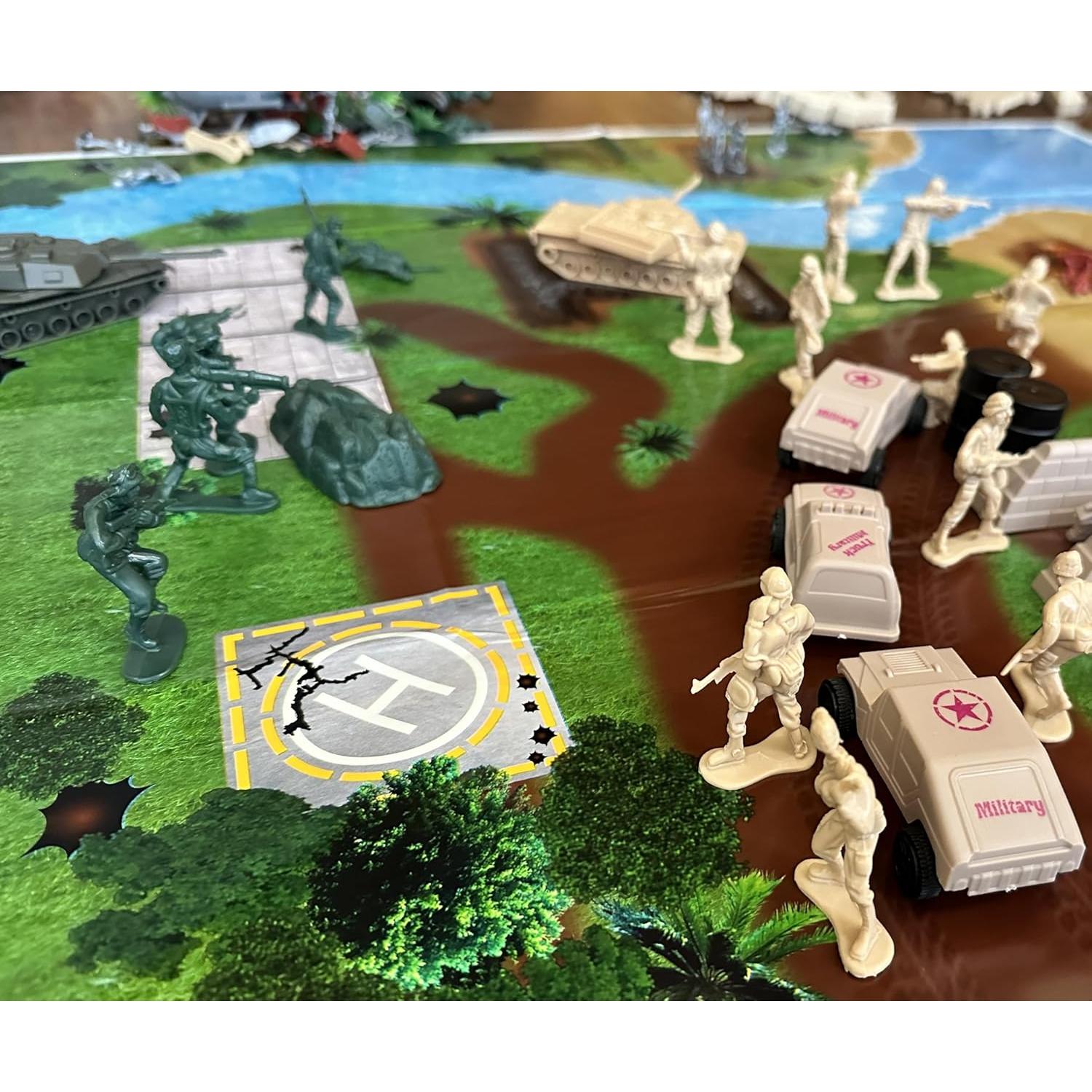 Juego de Batalla de Soldados de Juguete Easyway 250 pcs