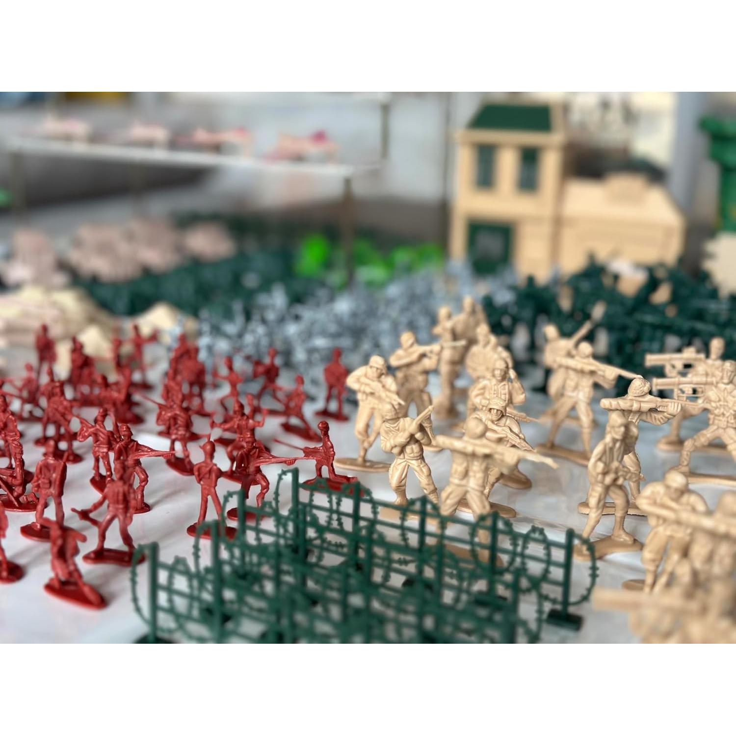 Juego de Batalla de Soldados de Juguete Easyway 250 pcs